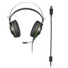 Headset Gamer Warrior Raiko Usb 7,1 3d Digital Surround Sound Led Verde - Ph259out [reembalado] Ph25 - 3