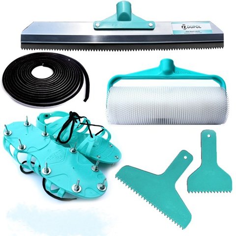 Kit Ferramentas Argamassa Cimentícia Autonivelante/ Cimento Queimado Liquido