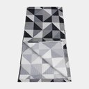 Ver imagem 6 de Passadeira Tapete Corredor Cozinha Antiderrapante Mosaico 1,30 X 0,45 Preto Decorativo Preto