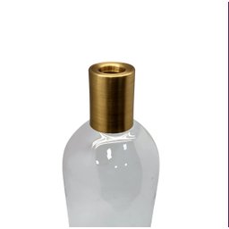 Vaso Garrafa Degrade em Vidro 37.5x10x10cm - 2