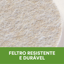 Ver imagem 2 de FELTRO REDONDO 30MM BRANCO CART C/12 UN TEKBOND