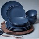 Ver imagem 2 de Prato Raso Azul Boreal 26cm