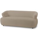 Ver imagem 1 de Sofá 3 Lugares Orgânico para Sala Living 198cm Florea M05 Bouclê Bege - Lyam Decor