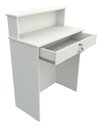Ver imagem 6 de Balcão Caixa M6 Mdp Recepção Vallet Loja Gaveta Atendimento - Branco
