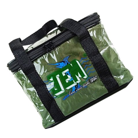 Bolsa Térmica 8 Litros com Proteção Antivazamento Jem Verde Musgo