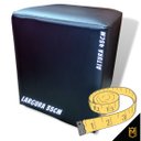 Ver imagem 2 de Puff Banqueta Quadrado Cubo em Corino Corano®:preto