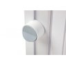 Porta Sanfonada Pvc Easy Lock - Araforros - Branco - 210cm x 60cm - 2
