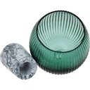 Ver imagem 4 de Beretta Centro Mesa 22x15x15cm Vidro Verde com Pé