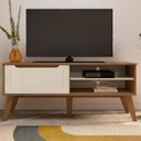 Ver imagem 2 de Rack Bancada para Tv 60 Pol 134 Cm 4710 Cinamomo Off White Arly