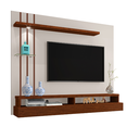 Ver imagem 1 de Painel Estante Suspenso Tv até 55" com Nichos Desing Moderno