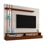 Painel Estante Suspenso Tv até 55" com Nichos Desing Moderno - 1