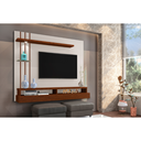 Ver imagem 2 de Painel Estante Suspenso Tv até 55" com Nichos Desing Moderno