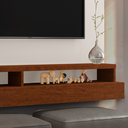 Ver imagem 6 de Painel Estante Suspenso Tv até 55" com Nichos Desing Moderno