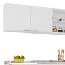 Ver imagem 6 de Armário de Cozinha Cp02 com Pia 150cm Pérola Z34 Branco - Mpozenato