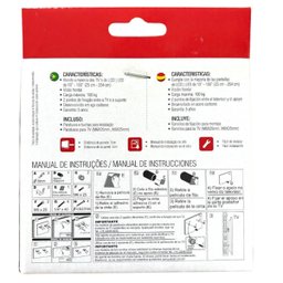 Suporte Tv Monitor de 10 até 100 Preto Brasforma Sbru750 - 6
