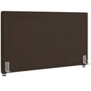 Ver imagem 1 de Cabeceira Cama Box Queen 160 Cm P05 Berlim Veludo Marrom - Lyam Decor