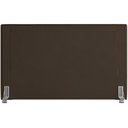 Ver imagem 4 de Cabeceira Cama Box Queen 160 Cm P05 Berlim Veludo Marrom - Lyam Decor