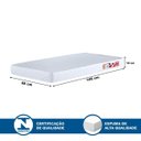 Ver imagem 3 de Colchão Solteiro D20 88x188 Assegurado Inmetro Confortável