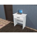 Ver imagem 2 de Mesa de Estudos/notebok - Pequena - Branca