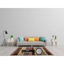 Ver imagem 3 de Tapete Para Quarto ,sala ,escritório 1,33 X 2,00 Pelo Macio.:Listrado Capucino