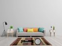 Ver imagem 3 de Tapete Para Quarto ,sala ,escritório 1,33 X 2,00 Pelo Macio.:Listrado Capucino
