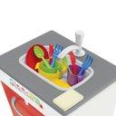 Ver imagem 4 de Pia Infantil Cozinha Madeira com Escorredor e Acessórios