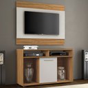 Ver imagem 1 de Rack com Painel para Tv até 43 Polegadas Show Freijó Trend/off White - Pnr Móveis