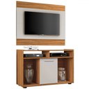 Ver imagem 2 de Rack com Painel para Tv até 43 Polegadas Show Freijó Trend/off White - Pnr Móveis