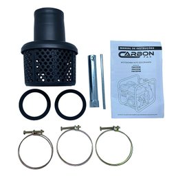 Motobomba 3 polegadas Autoescorvante 7HP 212cc Partida Manual Carbon Fak - 6