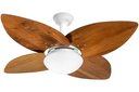 Ver imagem 1 de Ventilador de Teto Jet Aspen Venti-delta Branco Imbuia 220v