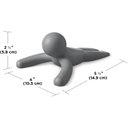 Ver imagem 5 de BUDDY - APARADOR / PESO PARA PORTA (KIT COM 2) CINZA