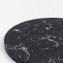 Ver imagem 4 de Tábua Redonda de Mármore Preto Via Láctea Pequena Blue Gardenia