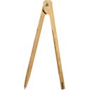Ver imagem 4 de Kit Geométrico do Professor Mdf Com Régua 60 cm, 1 Compasso Para Giz 1 Esquadro 30 Graus 1 Esquadro