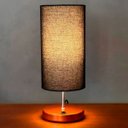 Ver imagem 2 de Kit 2 Abajur Luminaria de Mesa Redondo Interruptor Ref 84 Decoração Casa Sala Quarto Escritório