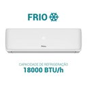 Ver imagem 3 de 93cm Ar Condicionado Split Hi Wall Philco 18000 BTUS Frio 220V PAC18FI