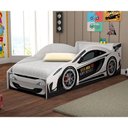 Ver imagem 1 de Cama Infantil Carro De Corrida 0.70 Branco - Vitamov 0501010