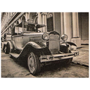 Ver imagem 1 de Quadro Tela decorativa Calhambeque década de 30 FullWay