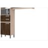Cozinha Compacta BE107 5 Portas - Briz - Fendi/Moka - 4