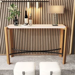 Aparador Austria Premium Sala Cozinha Decorativo Moderno Pés Madeira Resistente Luxo Cor Off White - 1