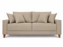 Ver imagem 3 de Conjunto Lisboa Linho Bege Premium - Sofá 1.80 m + 2 Poltronas