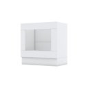 Ver imagem 5 de Cozinha Modulada 240cm para Forno de Embutir Americana 6 Peças 8 Portas 3 Gavetas Henn - Branco Hp F