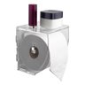 Suporte Acrílico Porta Papel Higiênico de Parede Transparente - 3