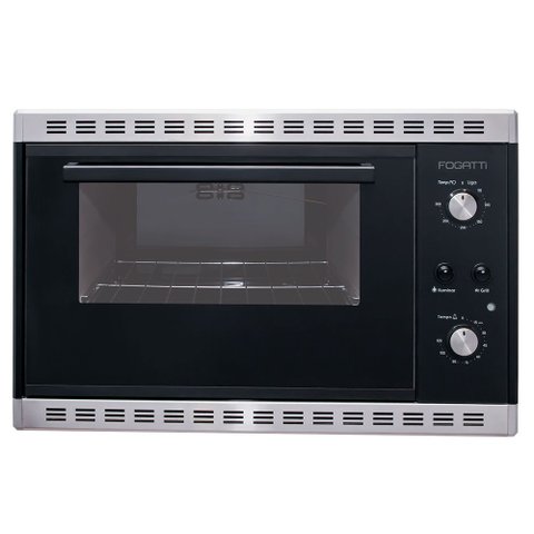 Forno Elétrico de Embutir Fogatti ESI 45L Inox/Preto 220V 10055078/220