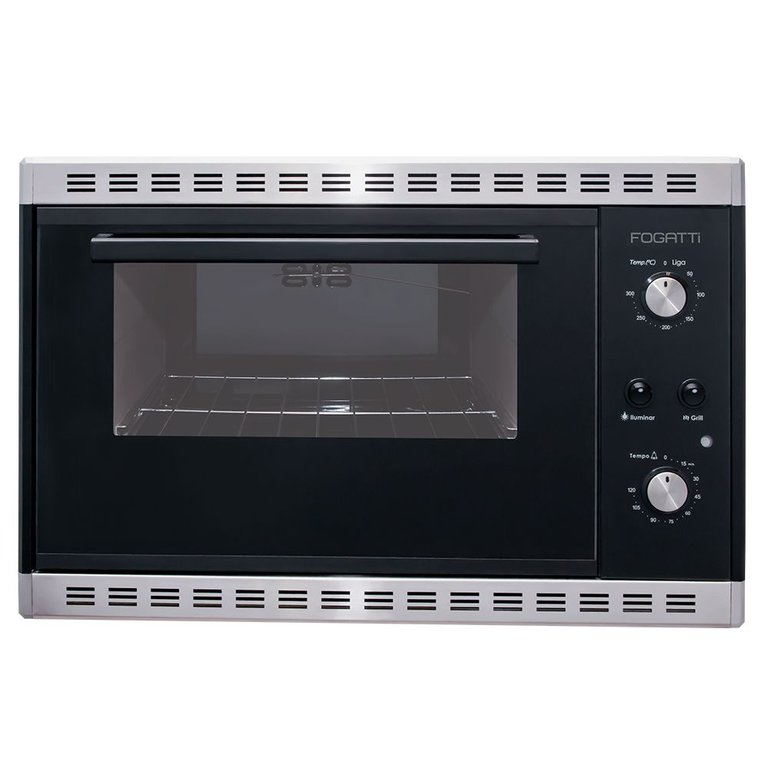 Forno Elétrico de Embutir Fogatti ESI 45L Inox/Preto 220V 10055078/220 Forno Elétrico de Embutir Fogatti ESI 45L Inox/Preto 220V 10055078/220