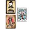 Kit 10 Placas Barbearia Quadros Decoração Painel 28,7x22cm - 7