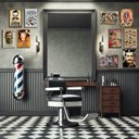 Ver imagem 2 de Kit 10 Placas Barbearia Quadros Decoração Painel 28,7x22cm