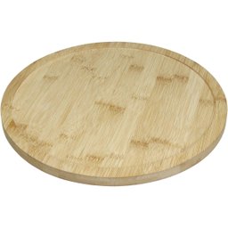 Bandeja Giratoria para Servir Bailarina Home&co Bambu 3x30x30cm Natural - 1