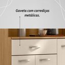 Ver imagem 6 de Armário de Cozinha Compacta Mdf 6 Portas Golden Plus - Freijó/soft