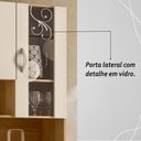 Ver mais imagens de Armário de Cozinha Compacta Mdf 6 Portas Golden Plus - Freijó/soft