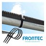 Abraçadeira Nylon 400x4.8 Preta Com 100 Unidades - Frontec - 3